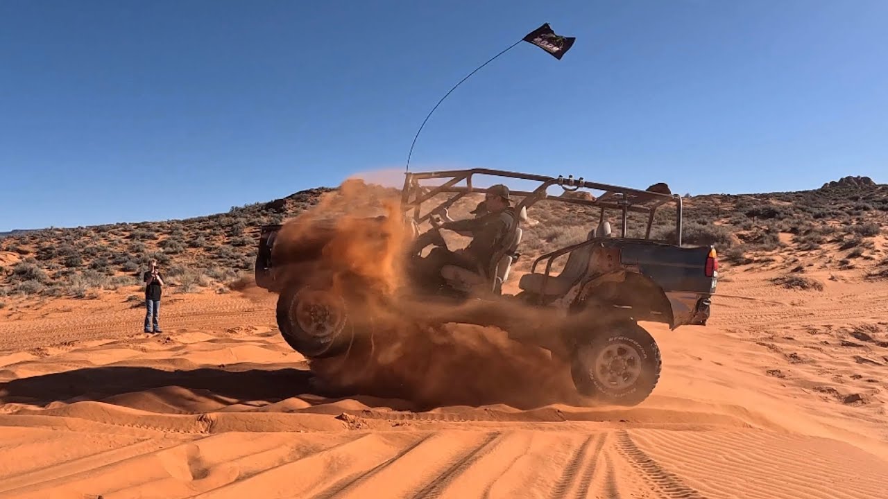 Jalopy testing for Matt’s Off Road Games with @brucecook
