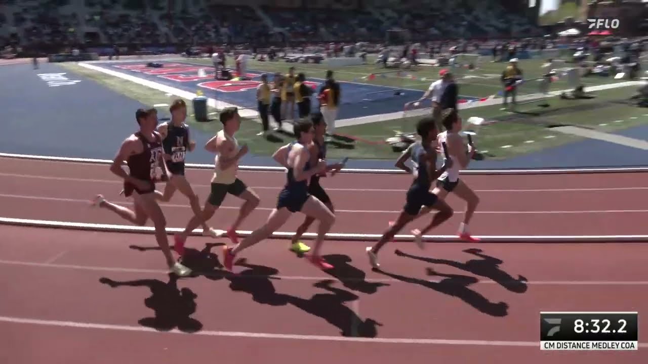 Collegiate Men's DMR Comes Down To Anchor Leg At Penn Relays 2024