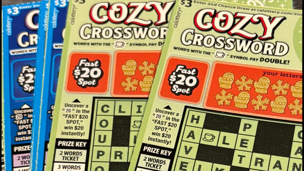 We bought a book of Cozy Crosswords ‼️ #california #lottery #scratchers #shortsfeed #shorts