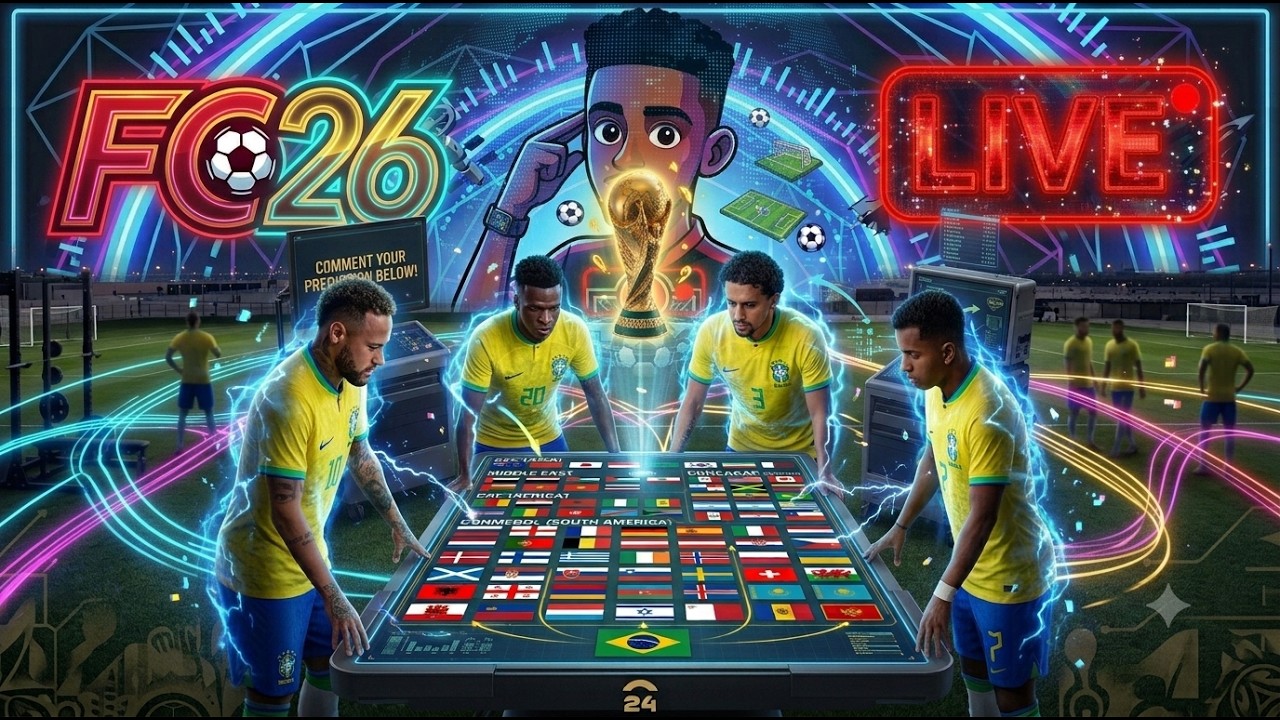 FIFA World Cup 2026 Brazil vs Scotland | Full Match Simulation (PES & eFootball 2021) ⚽🔥