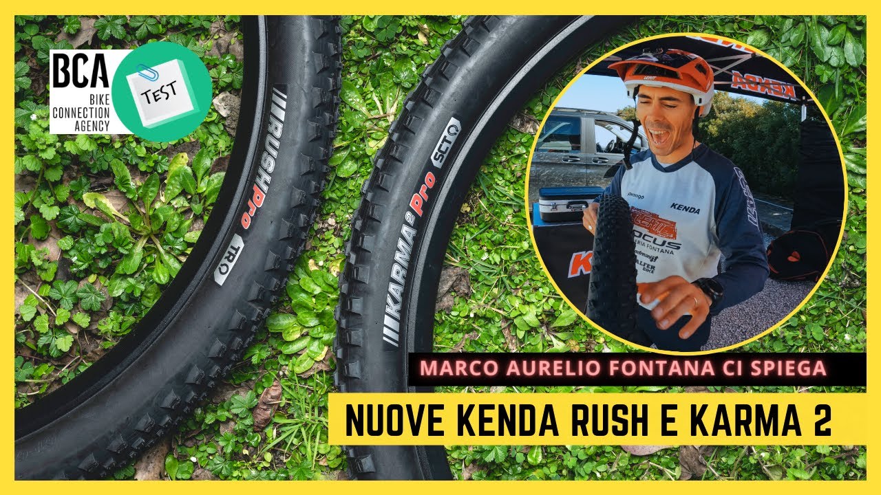 NUOVE KENDA KARMA 2 E RUSH parliamo con Marco Aurelio Fontana delle due nuove gomme da XC e Trail