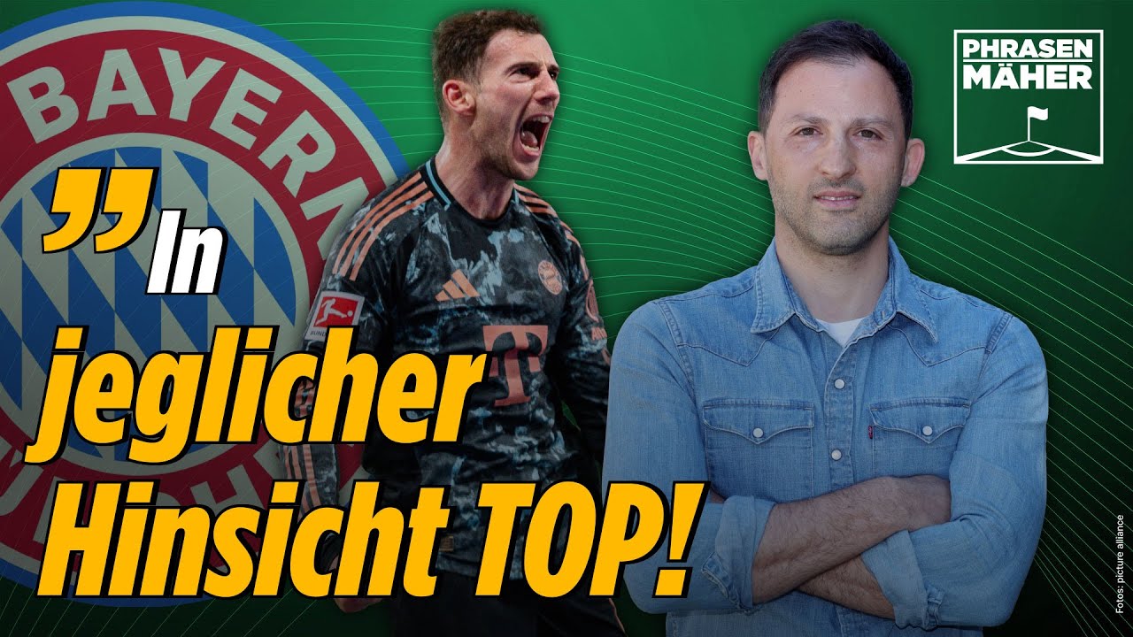 Domenico Tedesco schw&auml;rmt &uuml;ber Bayern-Star Leon Goretzka | Phrasenm&auml;her (2/2) 