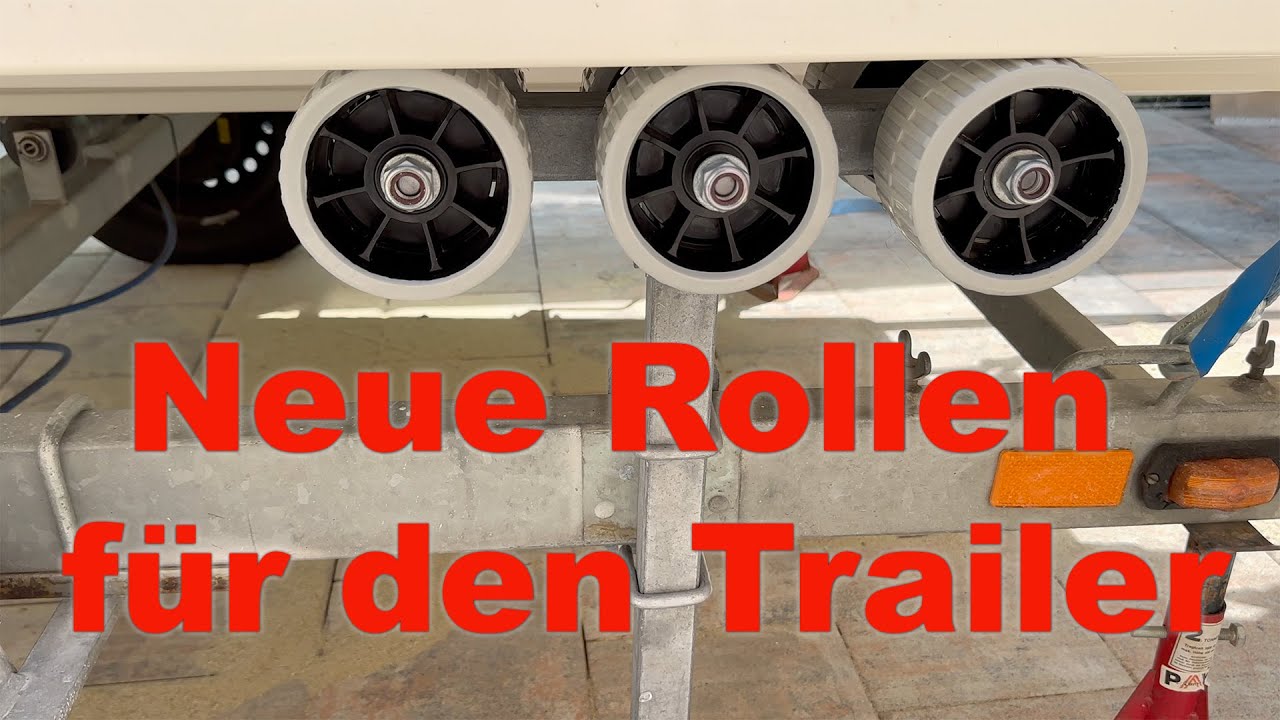 Trailer Auflagen gegen Rollen tauschen