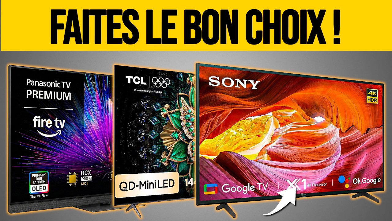 LES MEILLEURES SMART TV 4K DE 2026 | LE GUIDE COMPLET