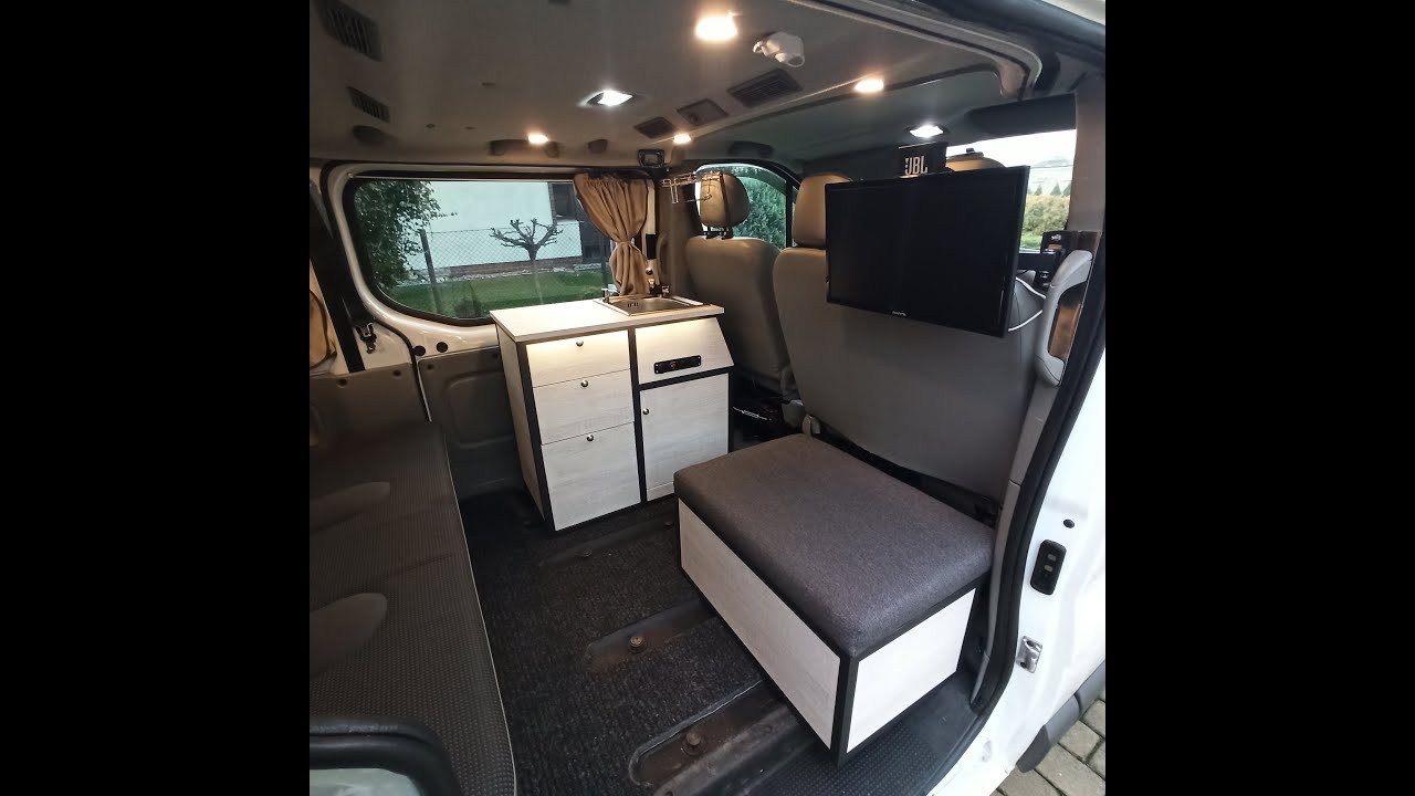 Vivaro Trafic Primastar Talento NV300 zabudowa kamperowa szybko demontowalna Camper Opel Ranault