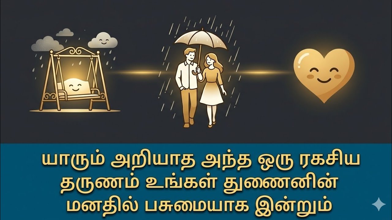 🧿 | யாரும் அறியாத அந்த ஒரு ரகசிய தருணம் - உங்கள் துணையின் மனதில் பசுமையாக இன்றும்!
