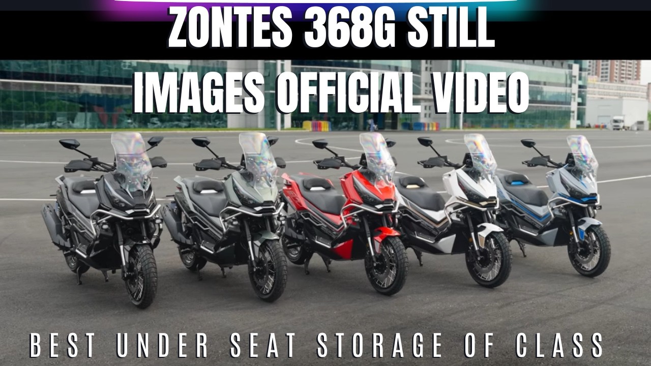 Discover The Revolutionary ZONTES 368G Adventure Scooter With Exceptional Features