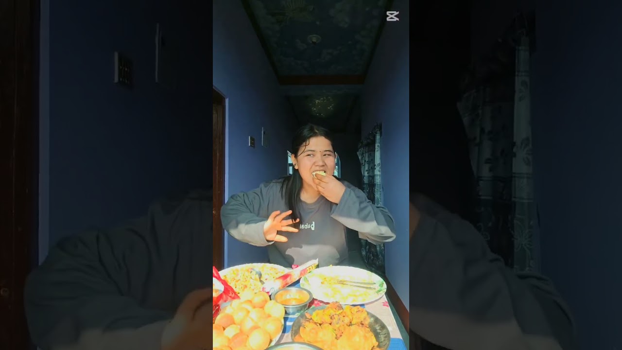 Scissor paper rock food challenge 😀❤️ #Withmysister❤️ 