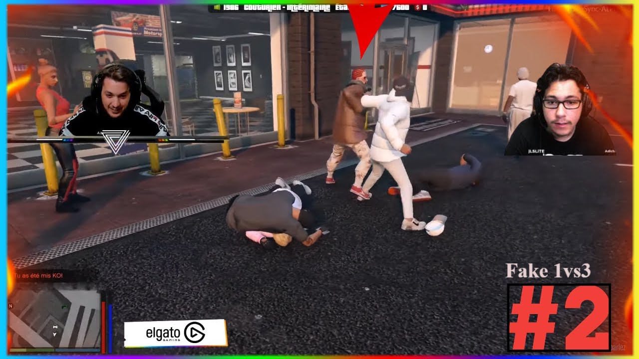 Les Premiers Pas De JLToma et JLFake Sur FlashLand Ep 2- best/of/gta rp - Flashland