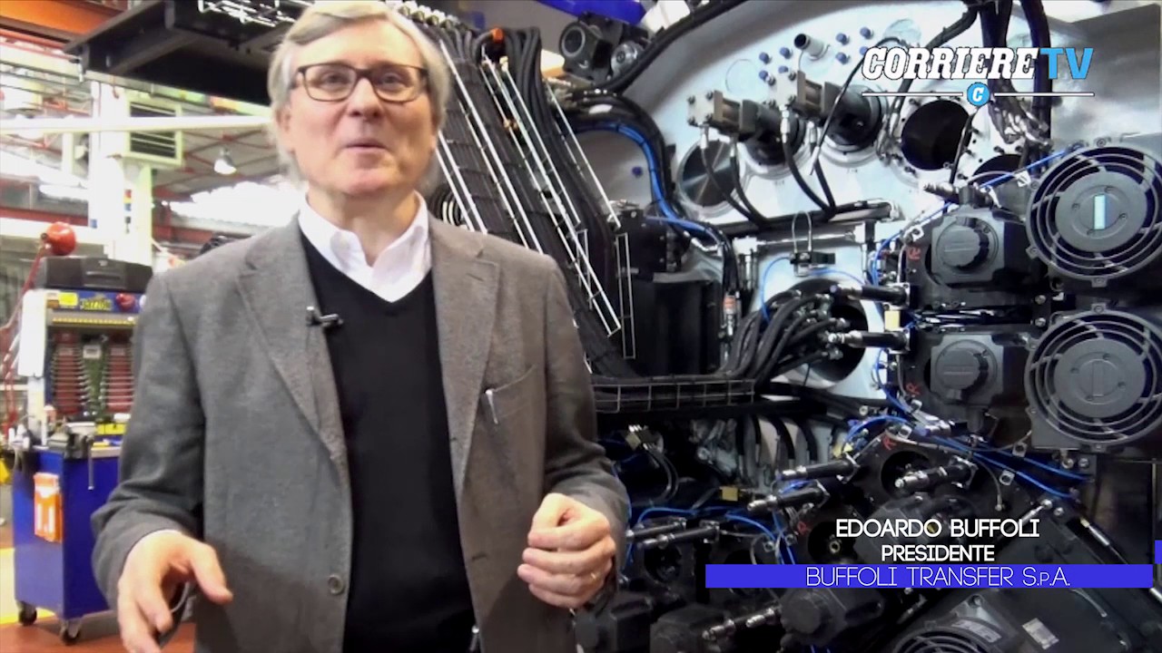 INDUSTRY 4.0: Corriere TV interviews Buffoli Transfer