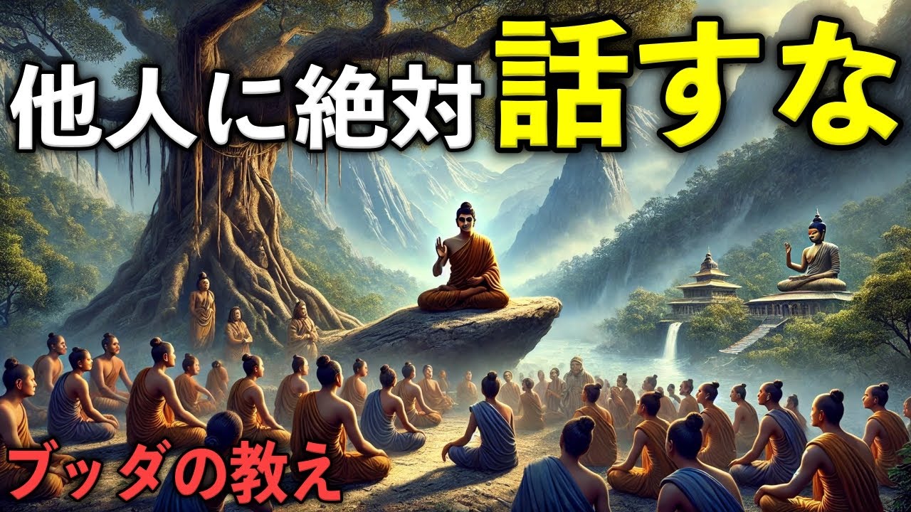 他人に話してはいけない7つの言葉｜ブッダの教え