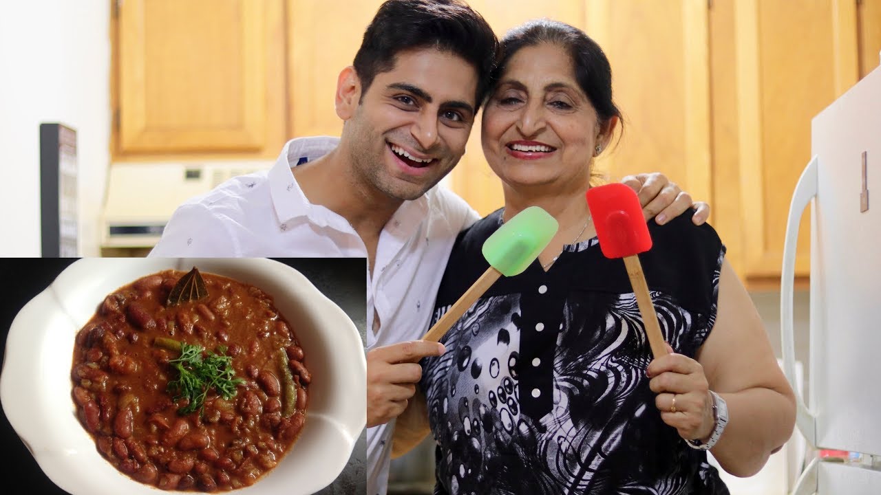 EASY PUNJABI RAJMA CHAWAL RECIPE | RAJMA RECIPE | COOKING WITH MOM