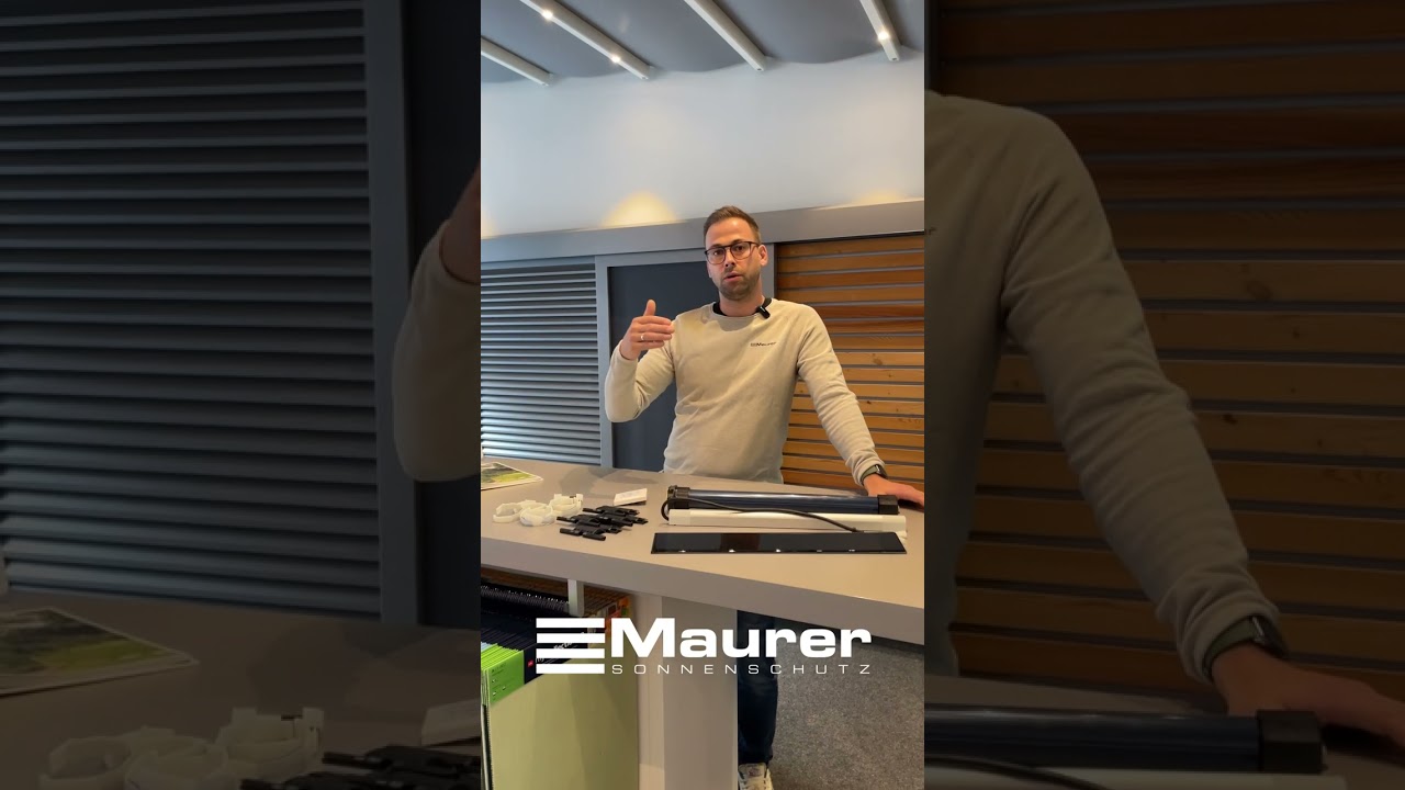 Solar Rollladen elektrisch - Umrüstung Beschreibung Erklärung Maurer Sonnenschutz