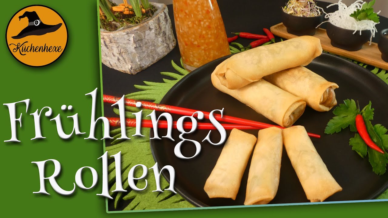 Frühlingsrollen   ( eine herrliche Vor oder Hauptspeise )