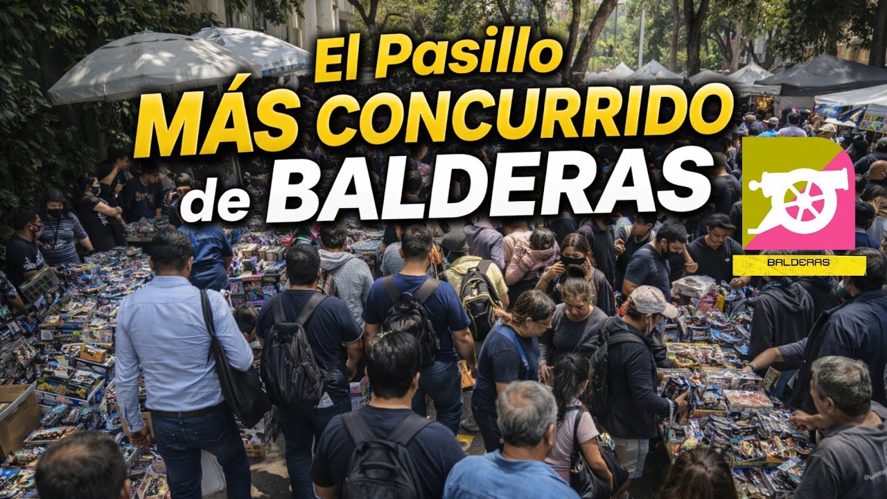 Visitamos el pasillo más concurrido de la reunión de Balderas !  😱😎