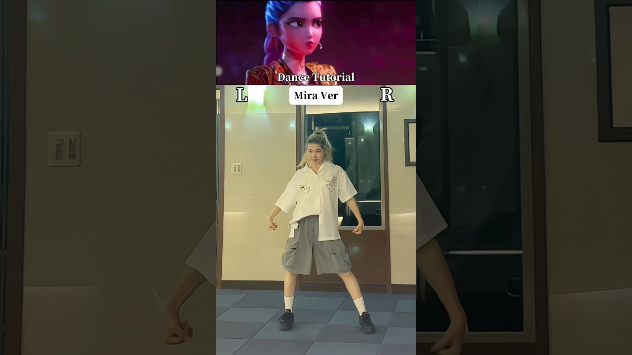 Huntrix- Takedown Dance Tutorial | K-Pop Demon Hunters #huntrix #kpopdemonhunters #takedown #golden