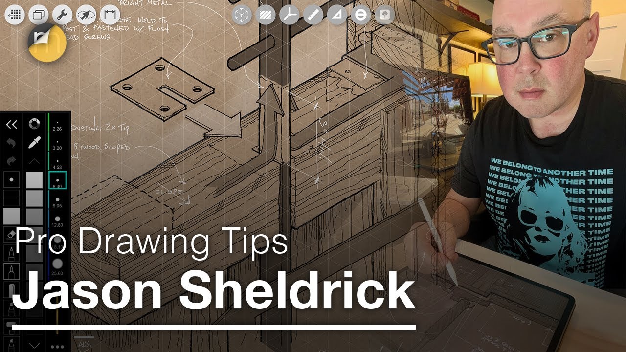 How to Draw Architecture Details on iPad: Top 5 Drawing Tricks for Morpholio Trace on iPad
