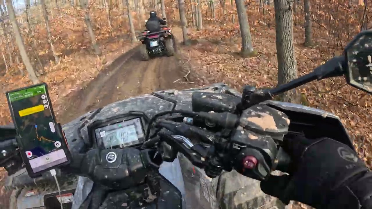 ATV offroad Pasarel - German Monastery Trail ( MUD HILL SNOW ) PART 1