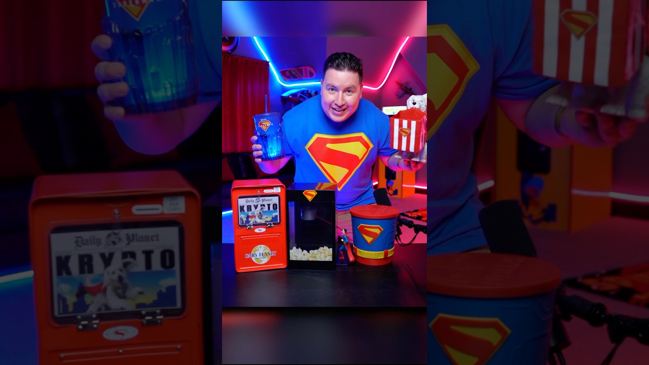 Every Superman Popcorn Bucket Ranked