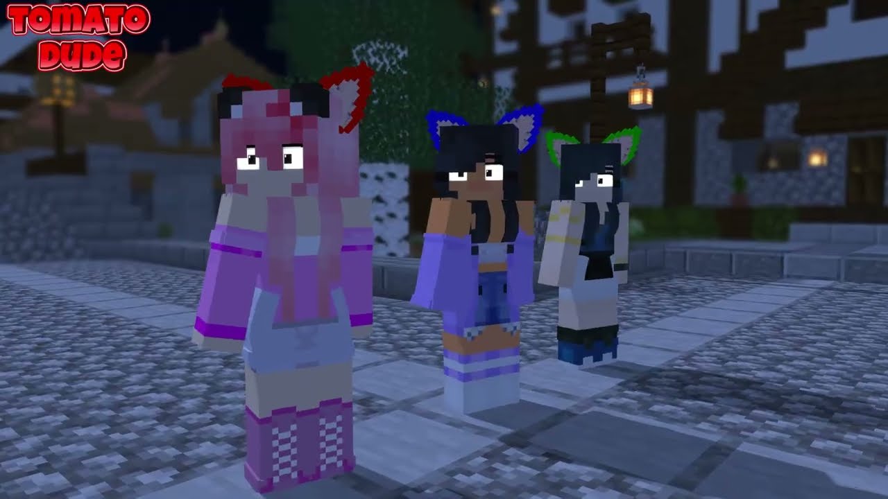 COUPLE DANCE | CHICKEN WINGS MEME | GANGNAM STYLE DANCE | MAIZEN, EIN, APHAMU - Minecraft Animation