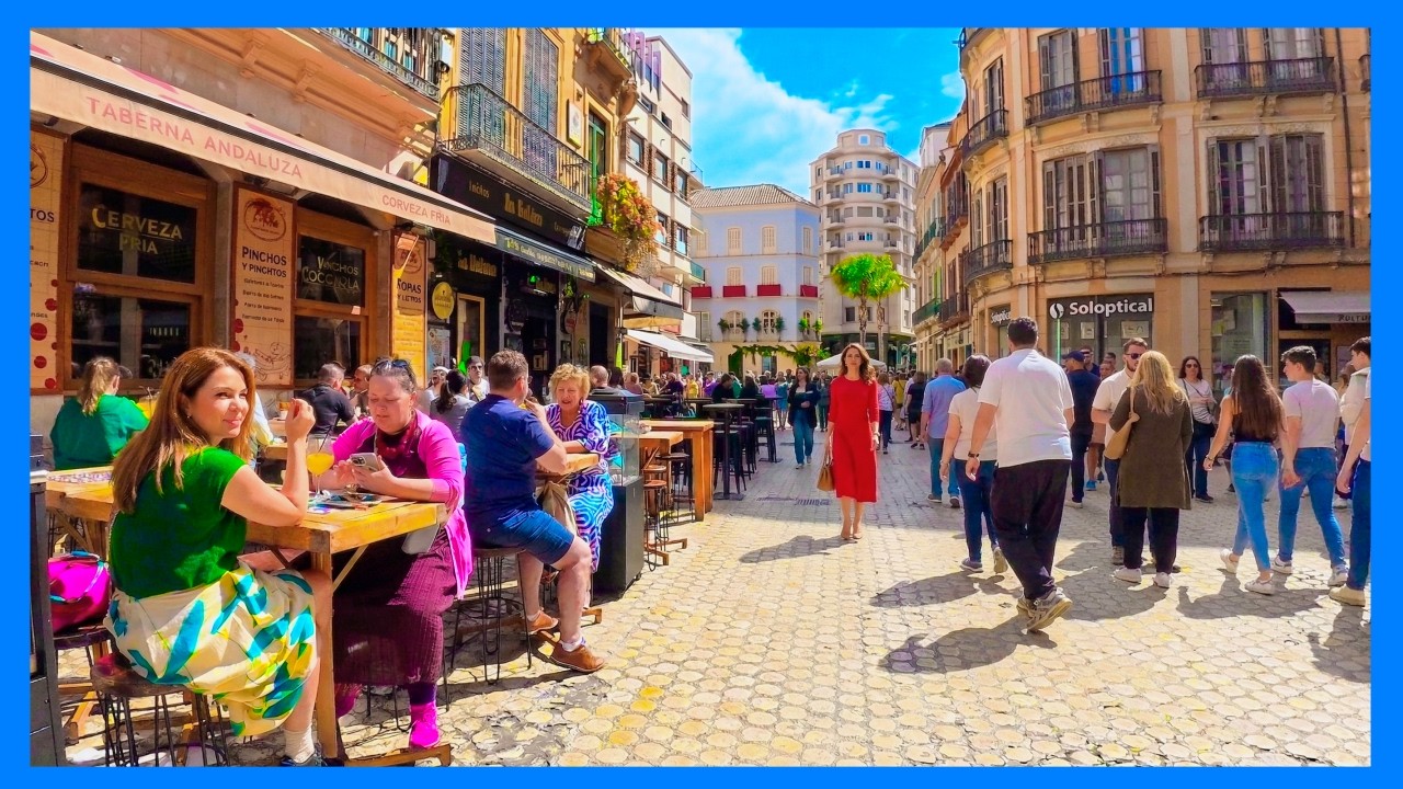 Malaga City Walking Tour 4K | Spain &ndash; Costa del Sol 2026