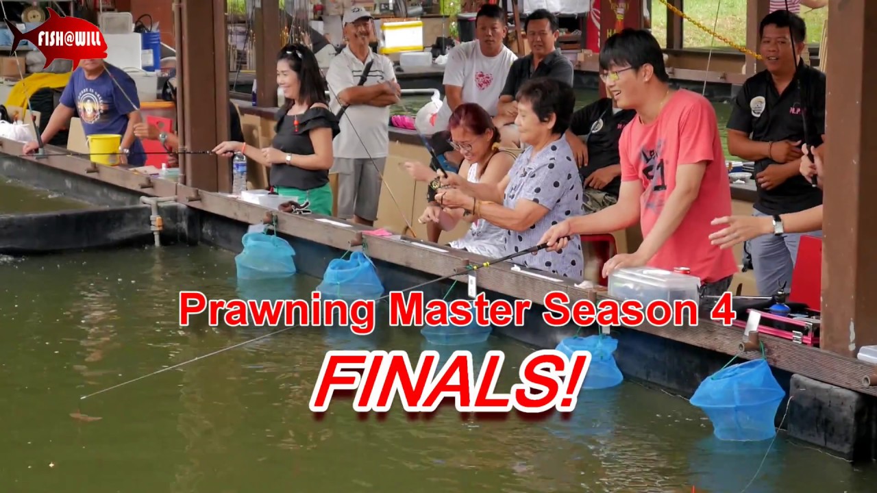 Singapore Prawning - Prawning Master Season 4 Finals! シンガポールでえび釣りに挑戦