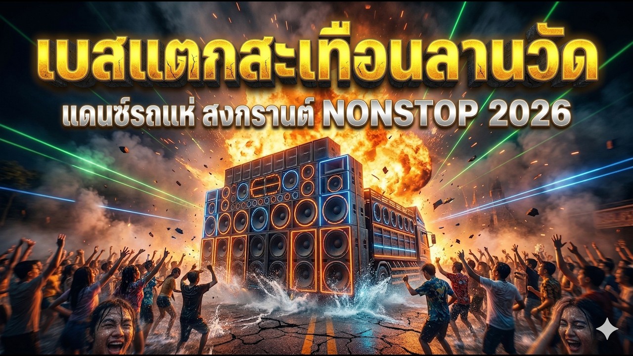 (เบสโคตรแรง)แดนซ์รถแห่ สงกรานต์ NONSTOP 2026#เพลงแดนซ์2026 #กำลังฮิตในTikTok#WICHETSOUNDTRUCK#เบสโหด
