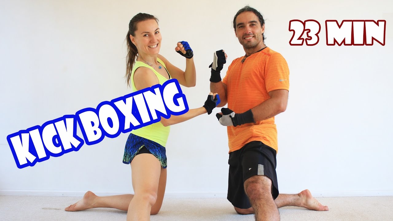 INTENSO Kick Boxing Cardio rutina para SUDAR gota gorda | MalovaElena