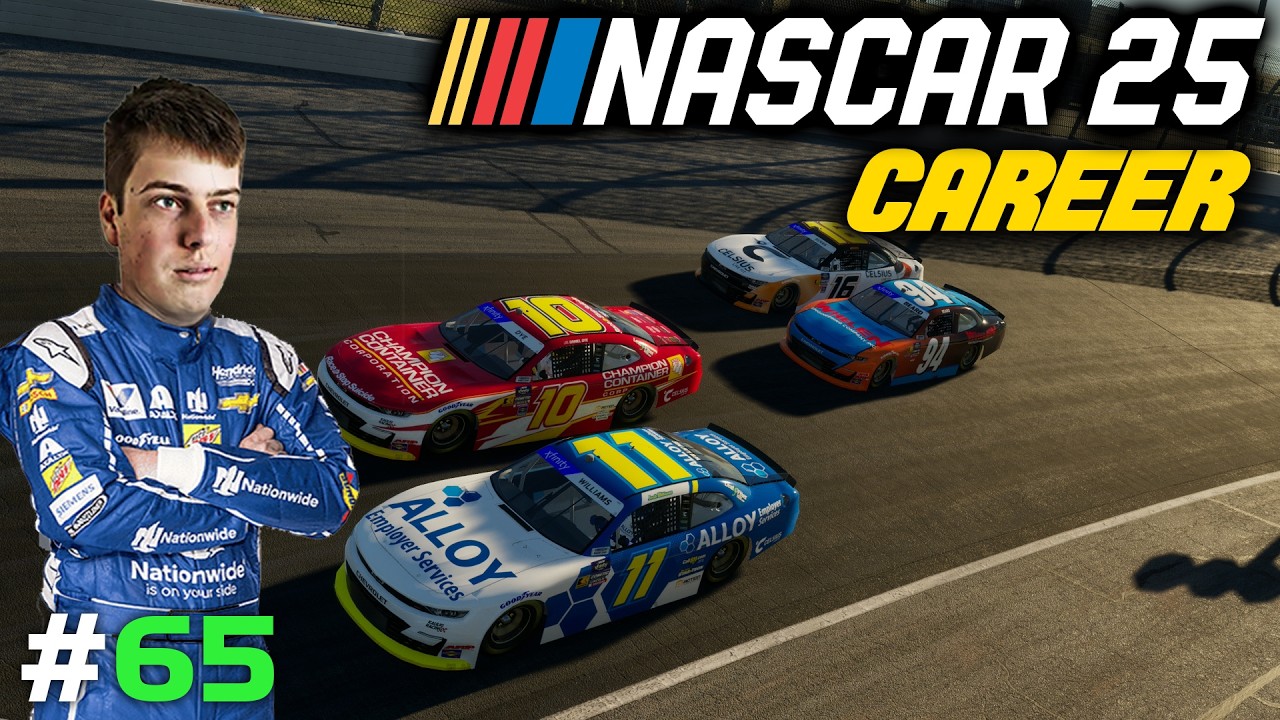 Я совершил до смешного глупую ошибку! Карьера в NASCAR 25 | Часть 65, Айова