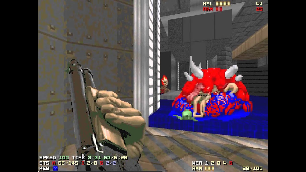 [Doom 2] Unholy Realms Map10 "Premortem" UV-Max in 