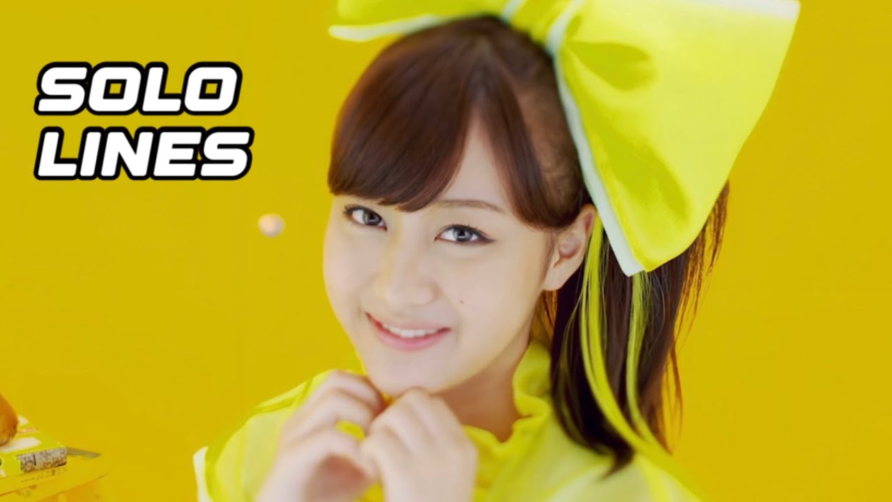 °c-ute萩原舞のソロパート 【ハロプロ】 💜💛