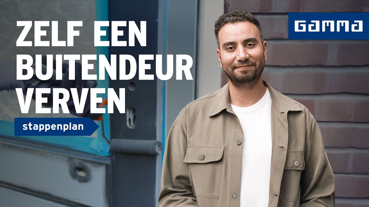 Buitendeur verven: stap voor stap zelf je buitendeur schilderen | GAMMA