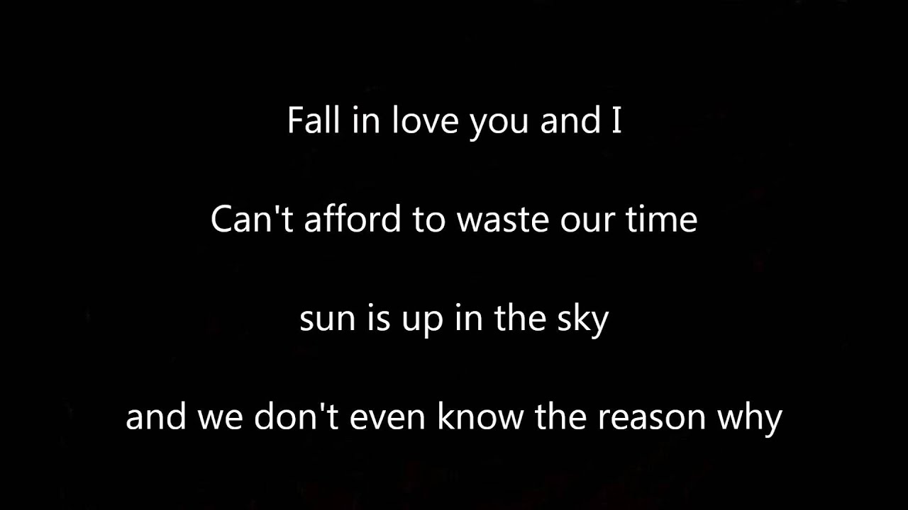 Lorenzo Fragola - The Reason Why (lyrics)