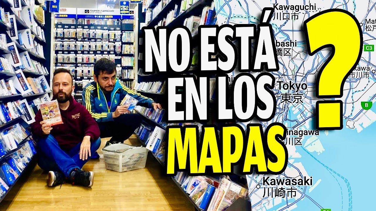 Luis me llevó a la TIENDA de VIDEOJUEGOS que no SALE en los MAPAS