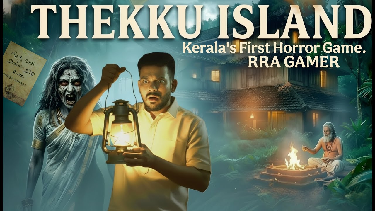 THE MALAYALAM HORROR GAME😨KERALA'S FIRST HORROR GAME😨..(THEKKU ISLAND)| Horror in 1980s Kerala