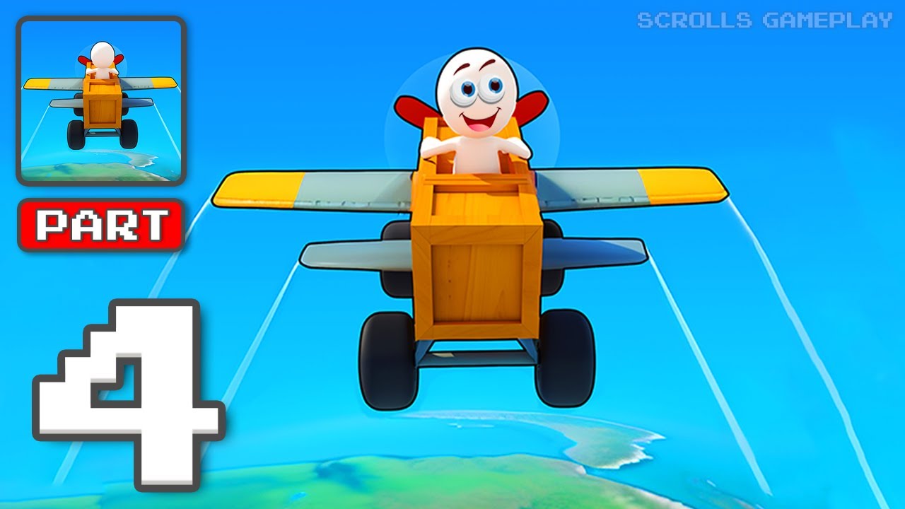 Fly Challenge - Gameplay Walkthrough Part 4 - Building the Ultimate Plane (iOS, Android)