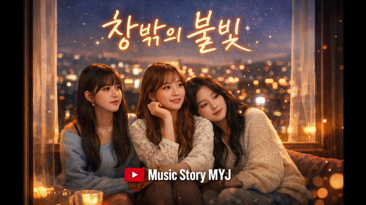 🌃 창밖의 불빛 | 밤 감성 힐링 음악 | 조용한 위로의 노래