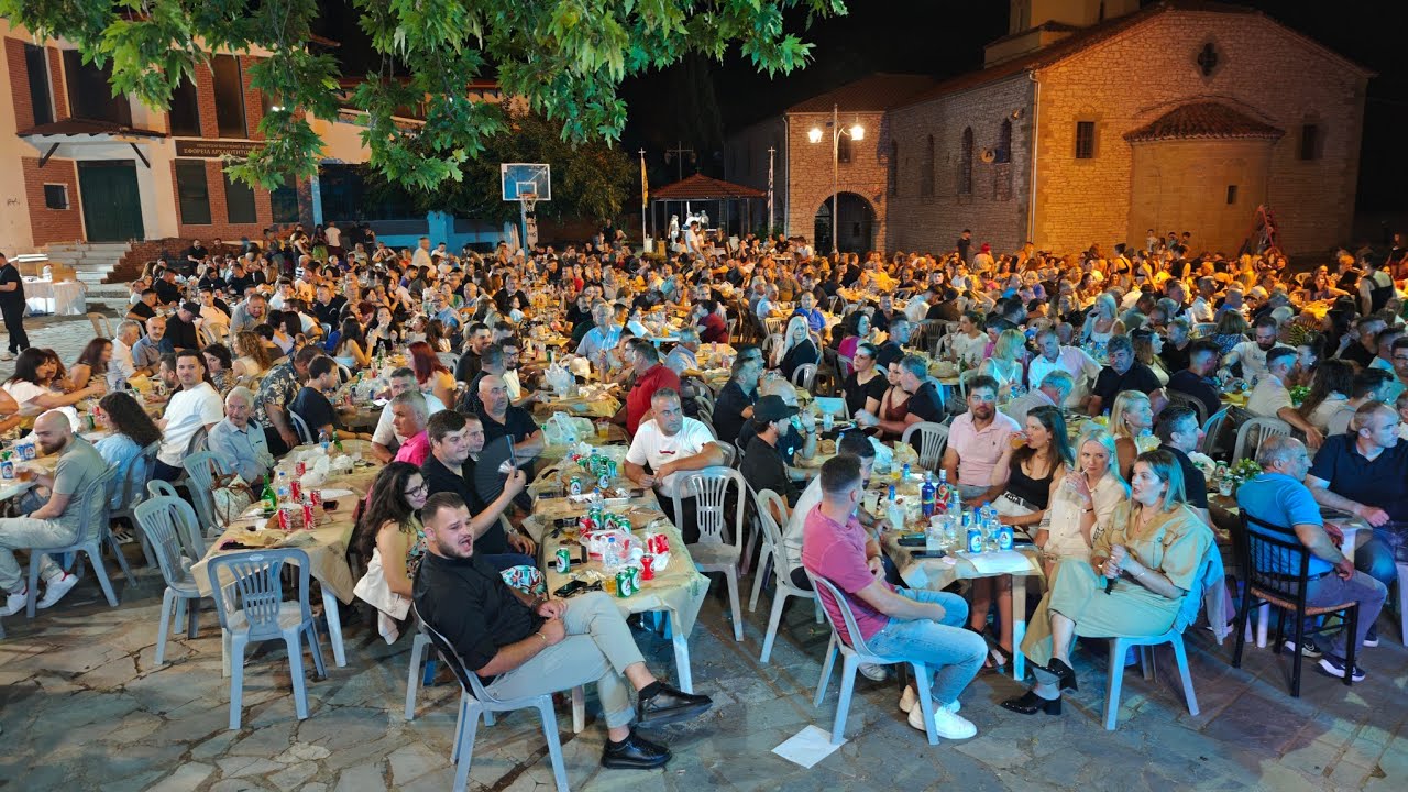 Ράξα Τρικάλων παραδοσιακό γλέντι χορός μουσικοχορευτική βραδιά εκδήλωση Συλλόγου μέρος 2ο 11-7-2025