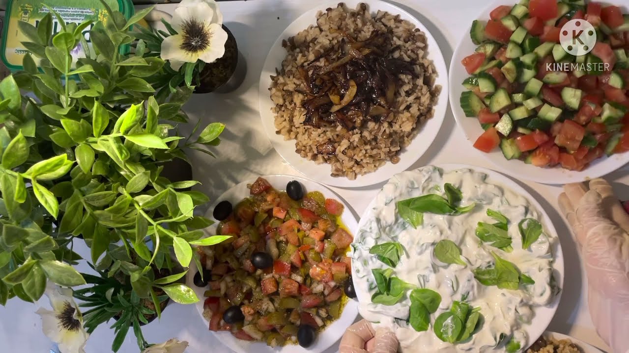 طريقة تحضير  مجدرة الرز ومجدرة البرغل  من مطبخ البنوتات