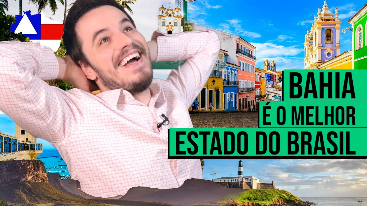 Por que a BAHIA é o MELHOR ESTADO do Brasil? [PORTUGUÊS | INGLÊS]