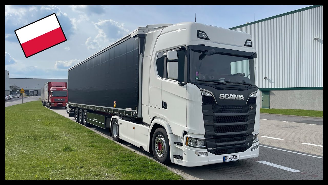 Pierwsze chwile z nową Scanią 530S V8