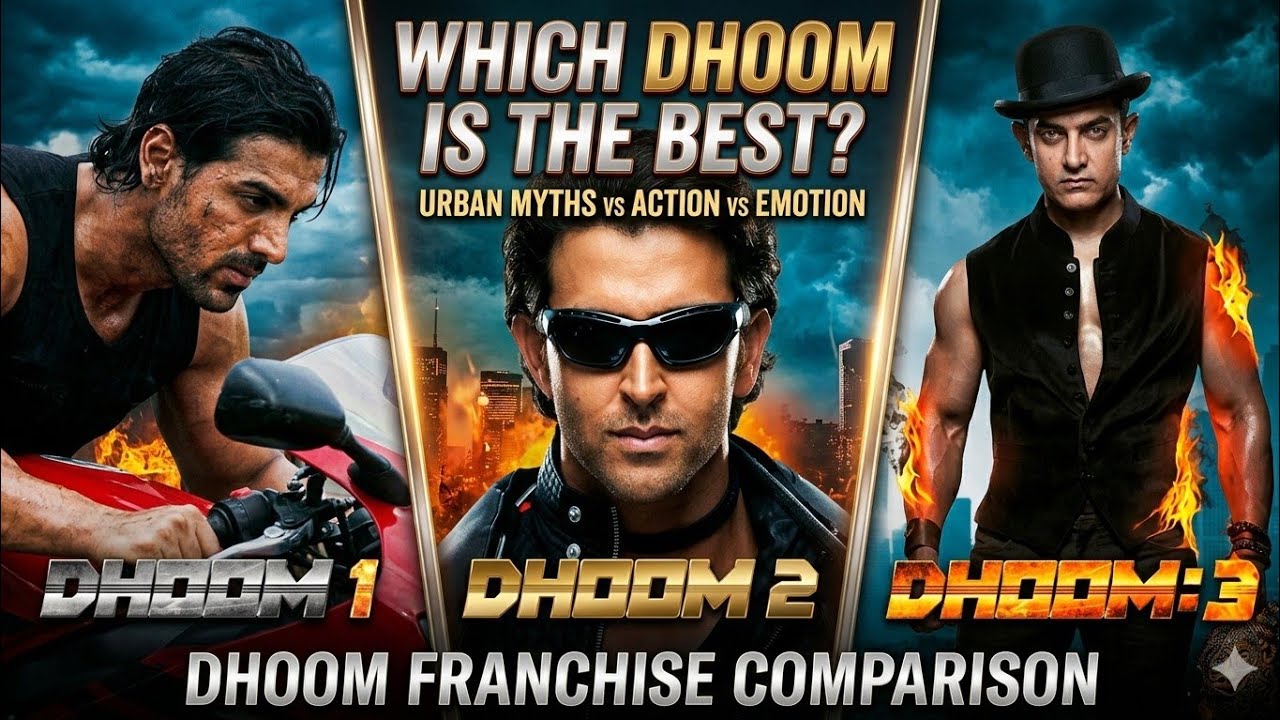 Dhoom vs Dhoom 2 vs Dhoom 3 🔥 कौन सी  Movie सबसे Best है? | Dhoom Franchise Comparison 