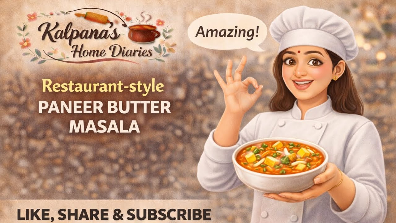 Resturant Style Paneer Butter Masala 🍲🍴