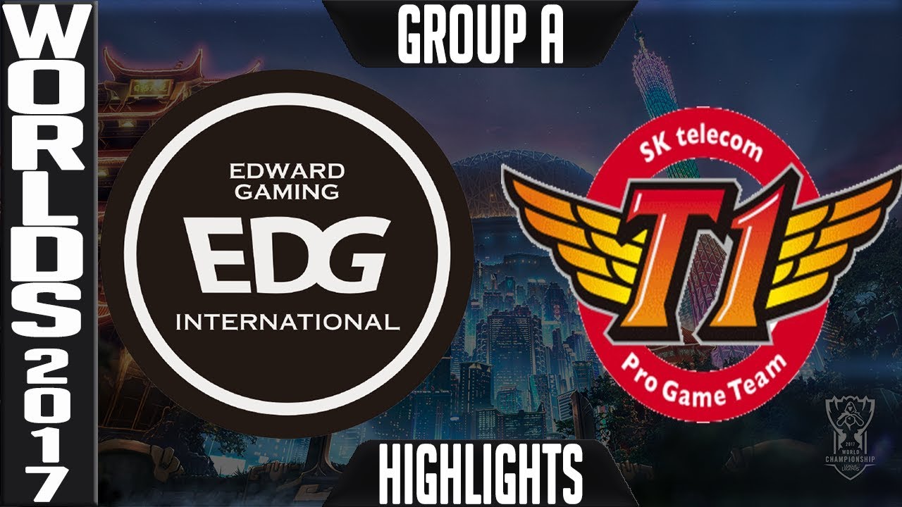 EDG против SKT: лучшие моменты S7 World Championship 2017 Group A Day 2 Game 6 — Edward Gaming пр...