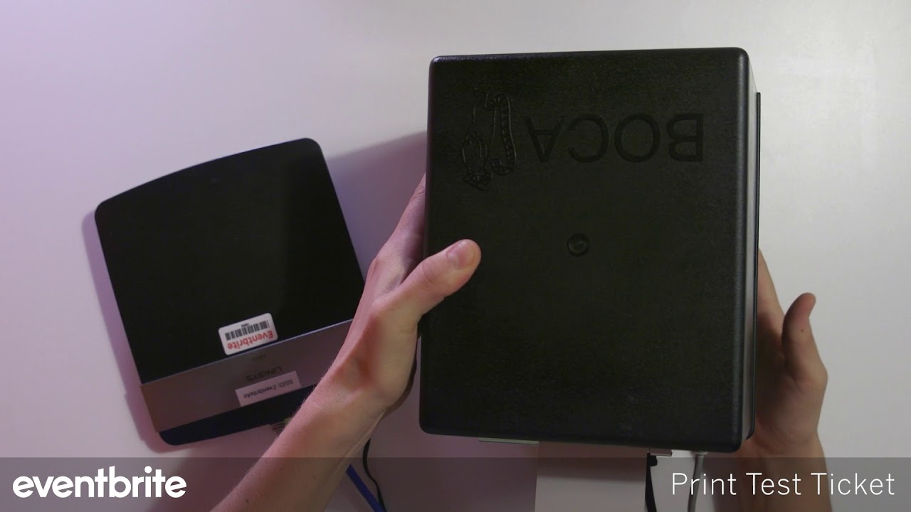 Boca Lemur and iPad Setup for Eventbrite
