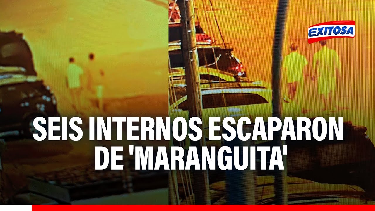 🔴🔵Fuga en Maranguita: Confirman que 6 internos escaparan del centro juvenil de rehabilitación