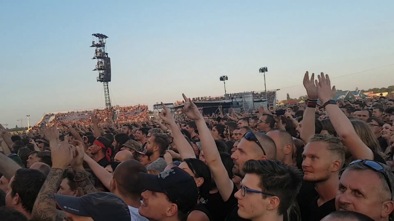 Iron Maiden live in Prague - Speech & The Clansman - 20.6.2K18