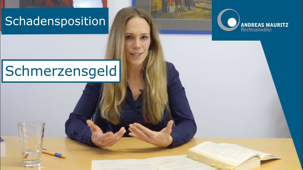 Schadenspositionen Schmerzensgeld - Geld ohne finanziellen Schaden! | Andreas Mauritz Rechtsanwälte