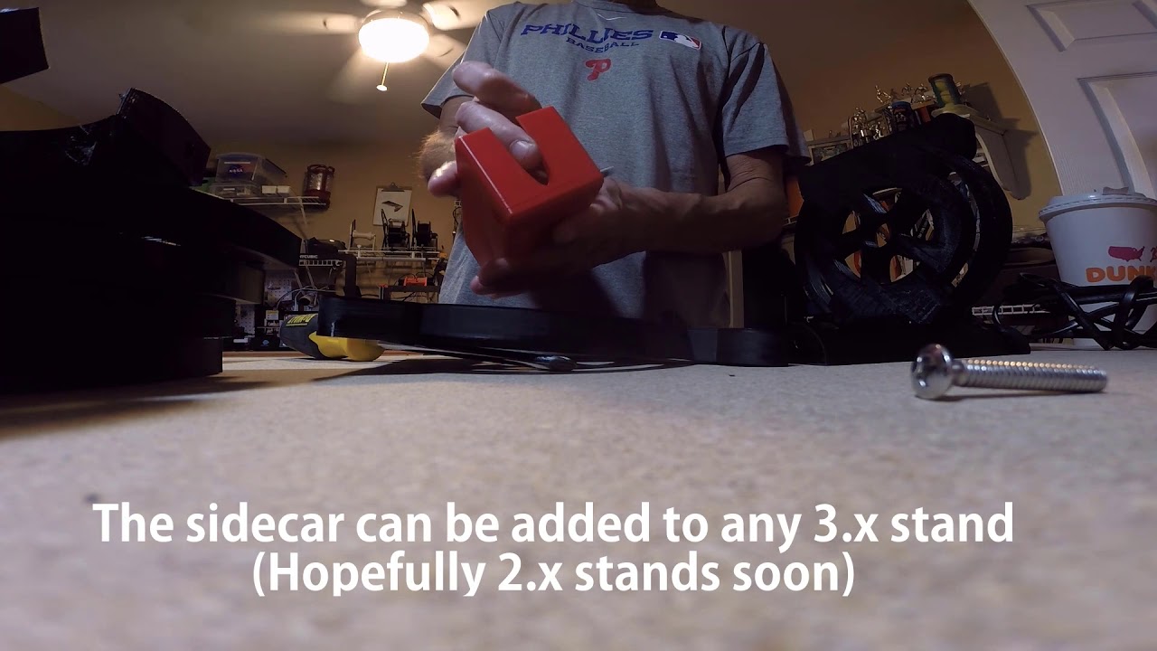 The EUC Army Stand Sidecar! - Electric unicycle stand power adapter holder