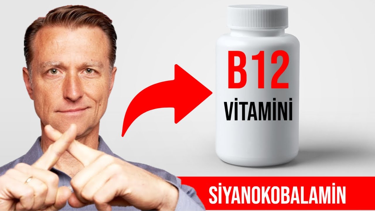Sentetik B12 (Siyanokobalamin) Vitamini Neden Kullanmamalısınız | Dr.Berg Türkçe